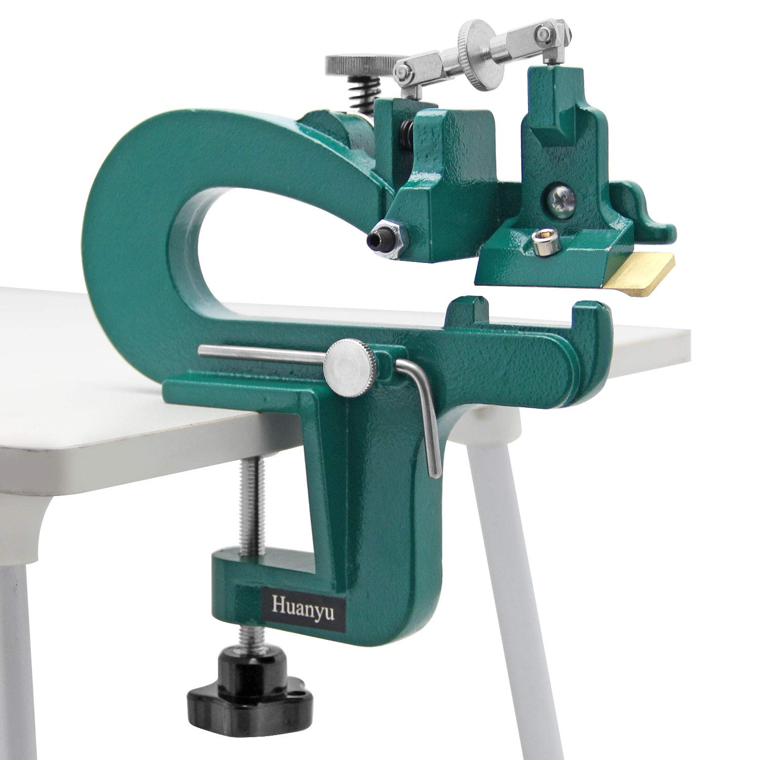 Amazon.co.jp: Huanyu レザースプリッター 革削ぎ 手動革漉き機 厚さ